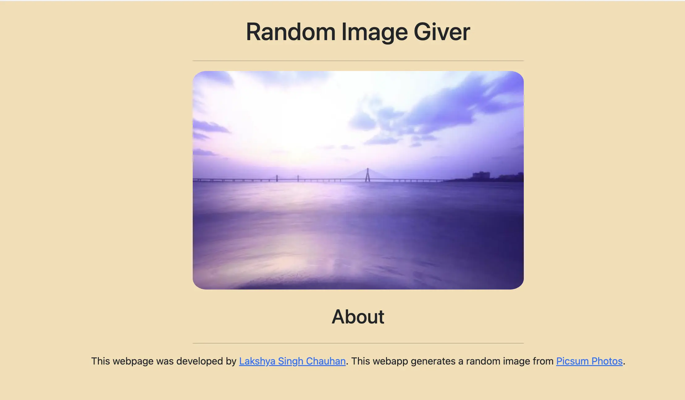 Random Image Giver Screenshot